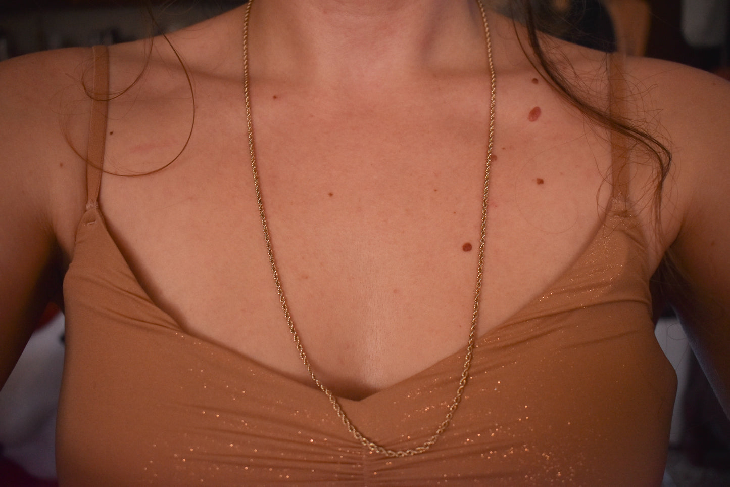Vintage 10k Yellow Gold Rope Chain 25"