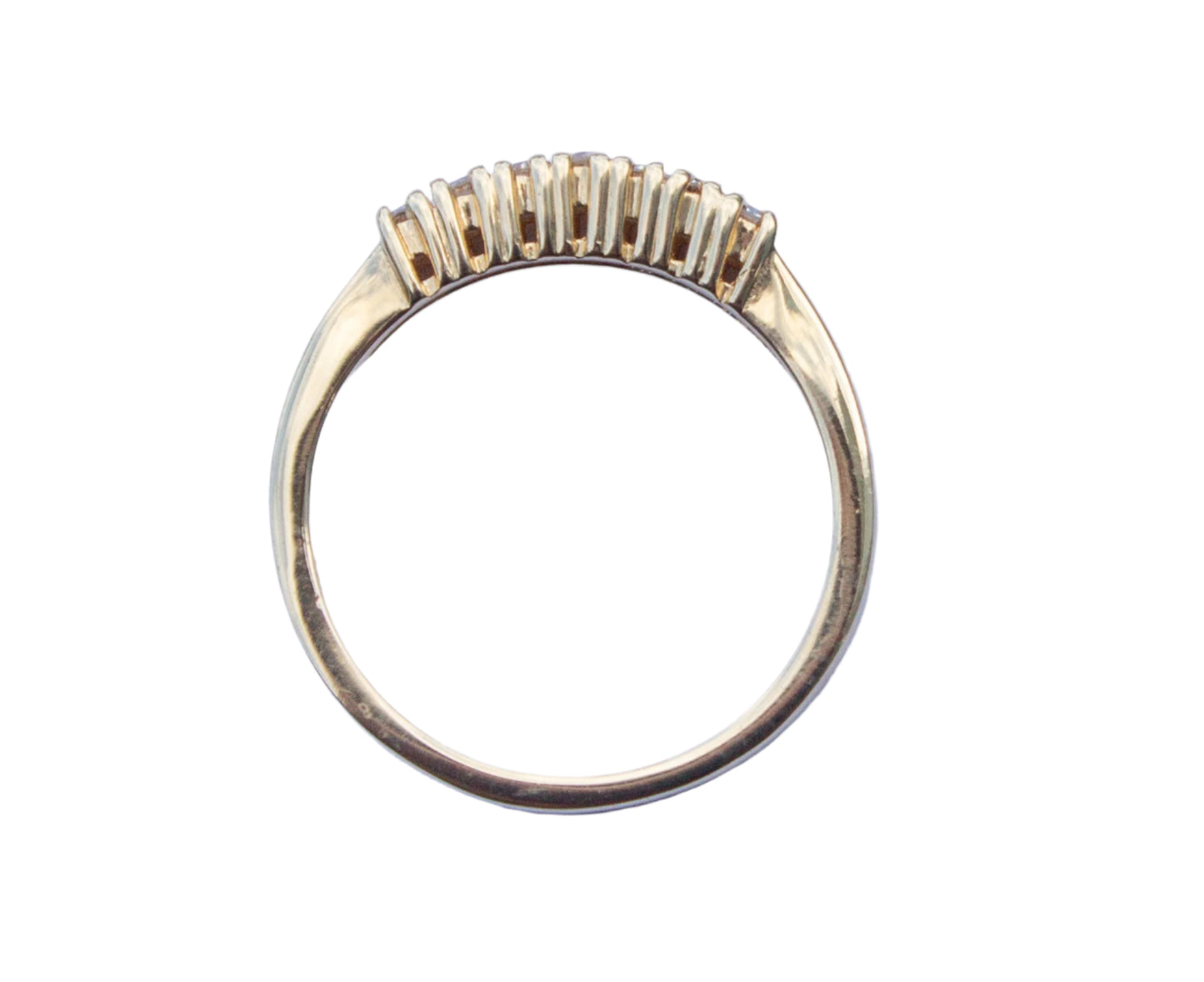 Vintage 14K Yellow Gold Diamond Ring (.23CTW) Size 6 1/4