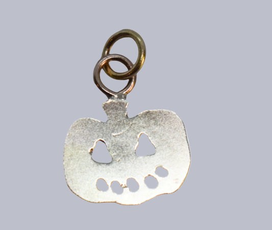 Handmade Solid 14k Gold Pumpkin Pendant – Limited Edition